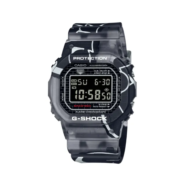 【CASIO G-SHOCK】塗鴉藝術家聯名全金屬電子腕錶-鋼鐵黑/GMW-B5000EH-1 歷史價格詳細信息