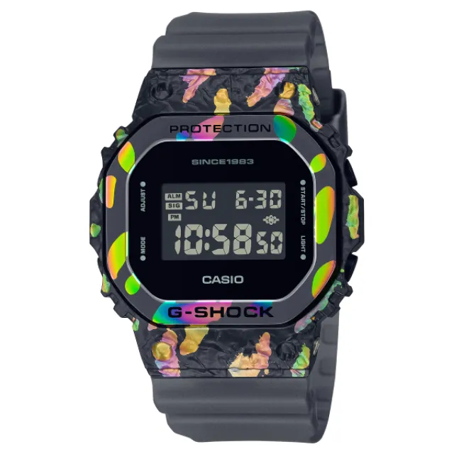 【CASIO G-SHOCK】礦物色調霧感運動雙顯腕錶-岩石白/GA-2200NC-7A 歷史價格詳細信息