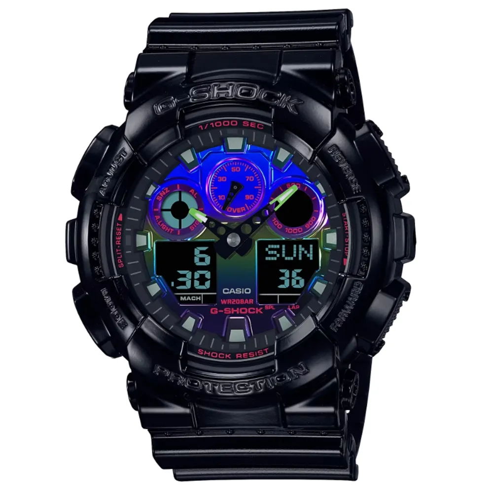 CASIO 卡西歐 G-SHOCK 電競玩家 炫彩烤漆手錶(GA-B001AH-6A) 歷史價格詳細信息