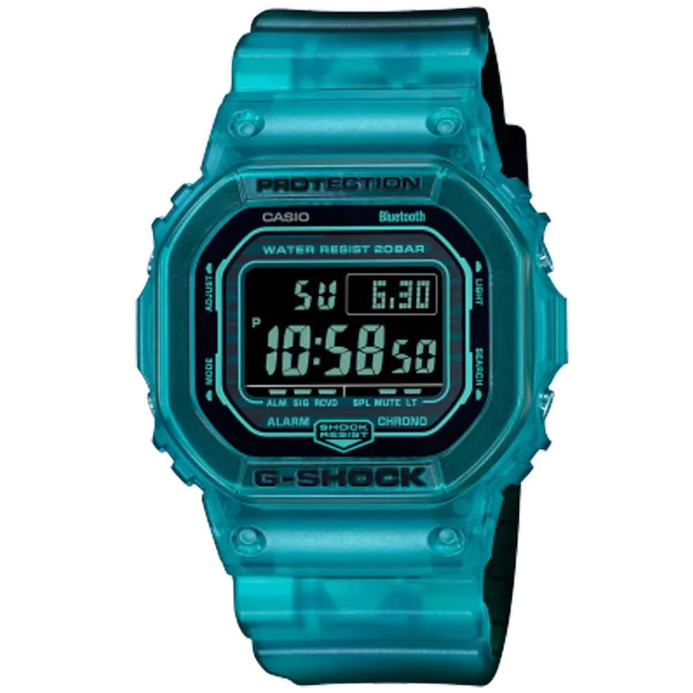 【CASIO 卡西歐】G-SHOCK 藍牙 半透明 黑x紫 經典方型 運動系列 GBD-200SM-1A6_45.9mm 歷史價格詳細信息