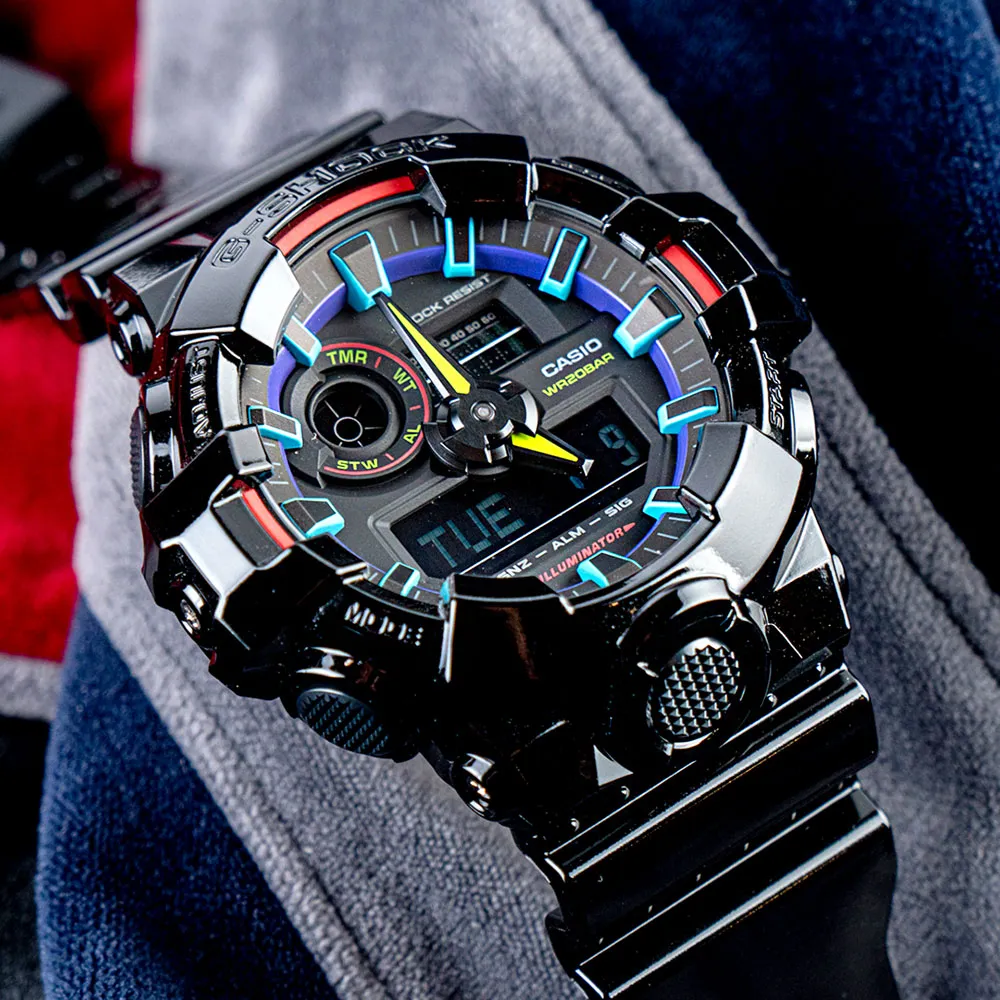 【CASIO 卡西歐】G-SHOCK 搖滾獨特 頹廢時尚 金屬錶殼 八角形錶殼 GM-2100GC-1A_44.4mm 歷史價格詳細信息