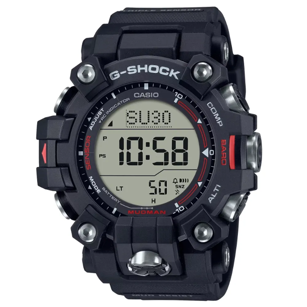 CASIO 卡西歐 G-SHOCK Master of G 太陽能電波雙顯多功能藍芽手錶 GWG-B1000-3A 歷史價格詳細信息