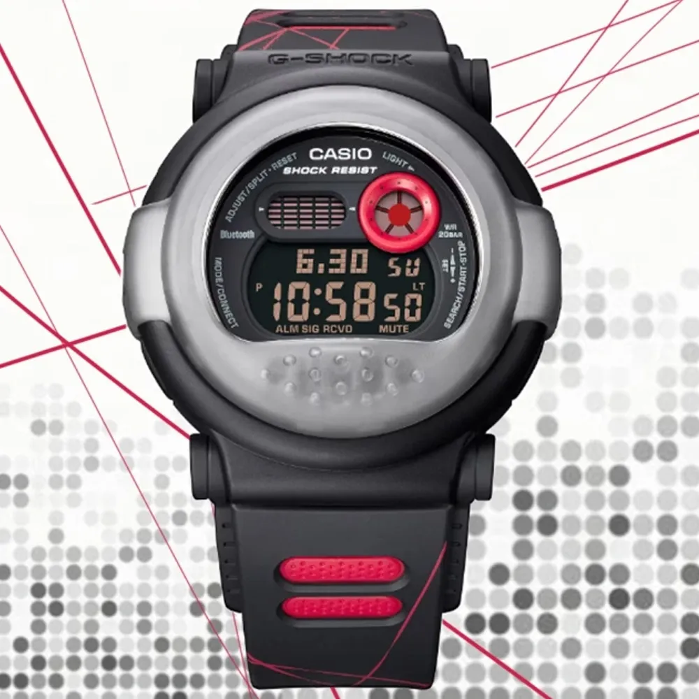 CASIO 卡西歐 G-SHOCK 智慧藍芽 計步 跑者訓練運動雙顯錶-黑色 GBA-900CB-1A 歷史價格詳細信息