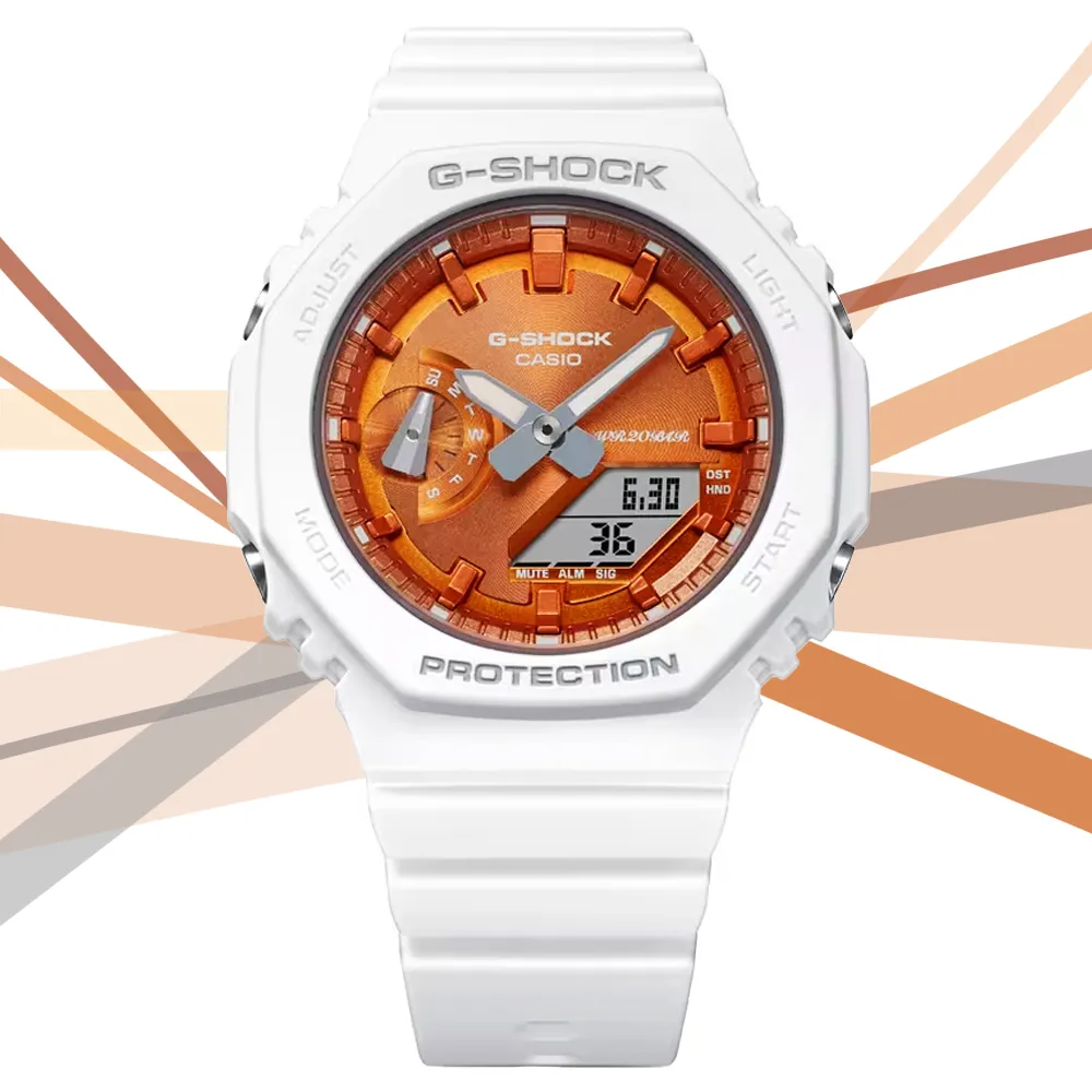 【CASIO 卡西歐】G-SHOCK 閃耀時尚 百搭黑金 雙顯系列 GMA-S110GB-1A 歷史價格詳細信息