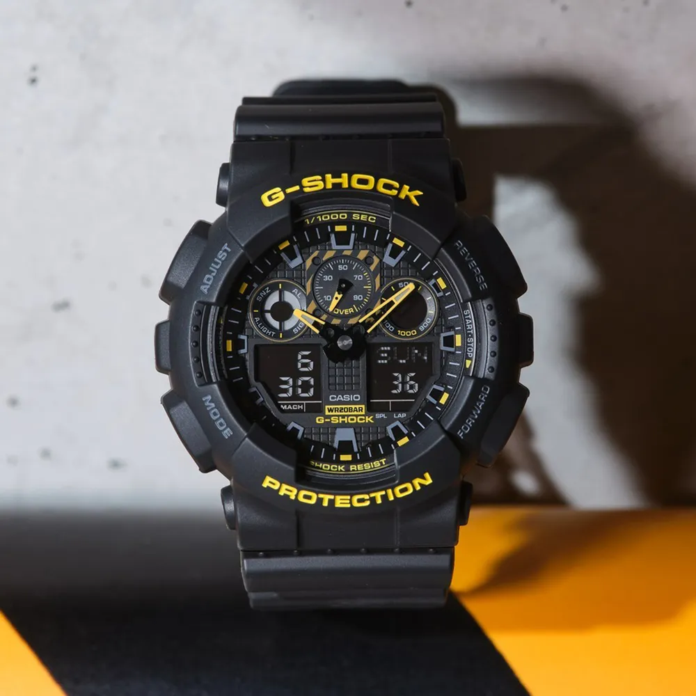 CASIO 卡西歐 G-SHOCK 黑金配色運動手錶 電子錶 GD-350GB-1 歷史價格詳細信息