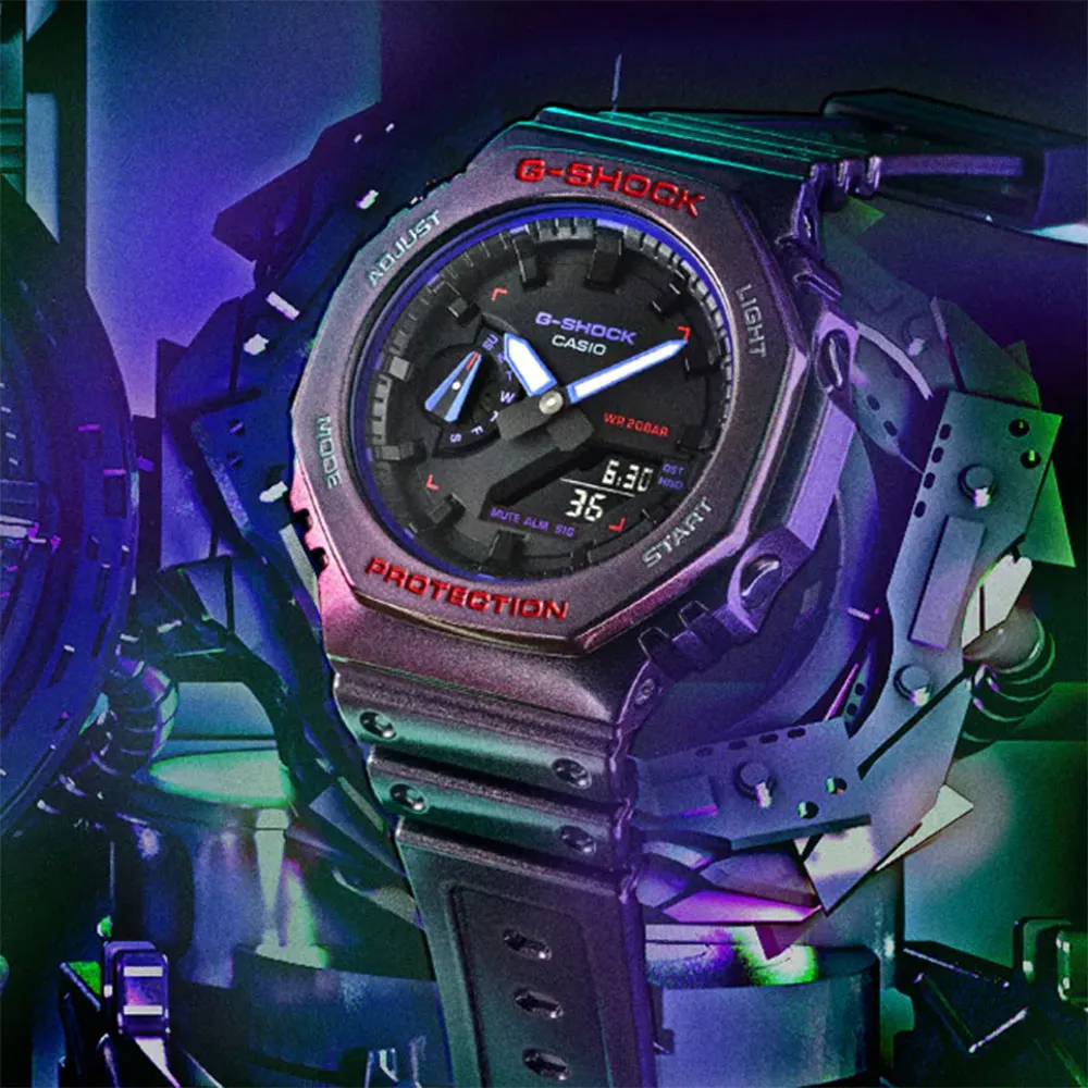CASIO G-SHOCK 炫彩賽車風雙顯運動錶(膠帶-綠底黑框) 歷史價格詳細信息