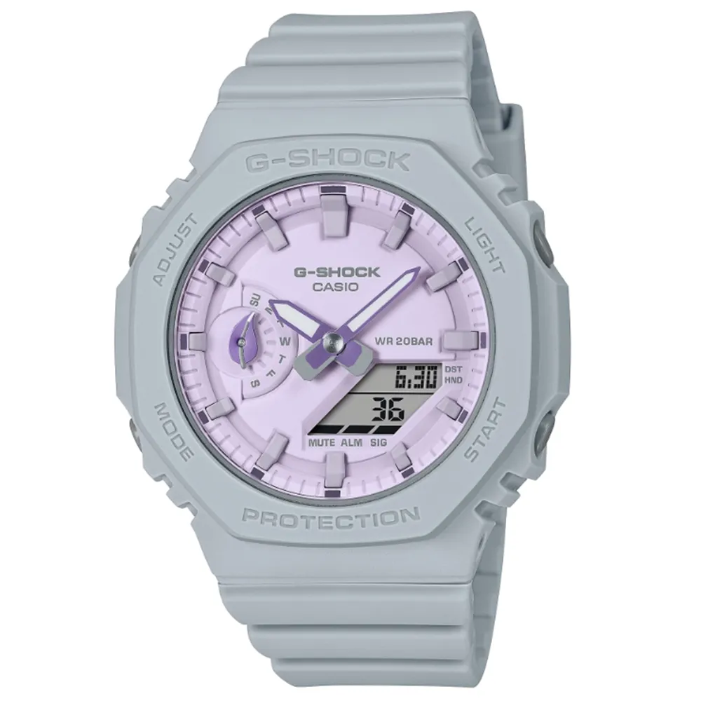 【CASIO 卡西歐】G-SHOCK 自然風格 柔和優雅 香草米黃 八角形錶殼 GMA-S2100NC-4A_42.9mm 歷史價格詳細信息
