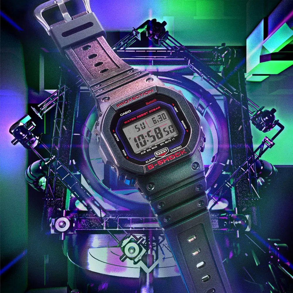 【CASIO】卡西歐 G-SHOCK 方形 200米防水 運動電子錶 DW-5610SL-4A4 粉色 歷史價格詳細信息
