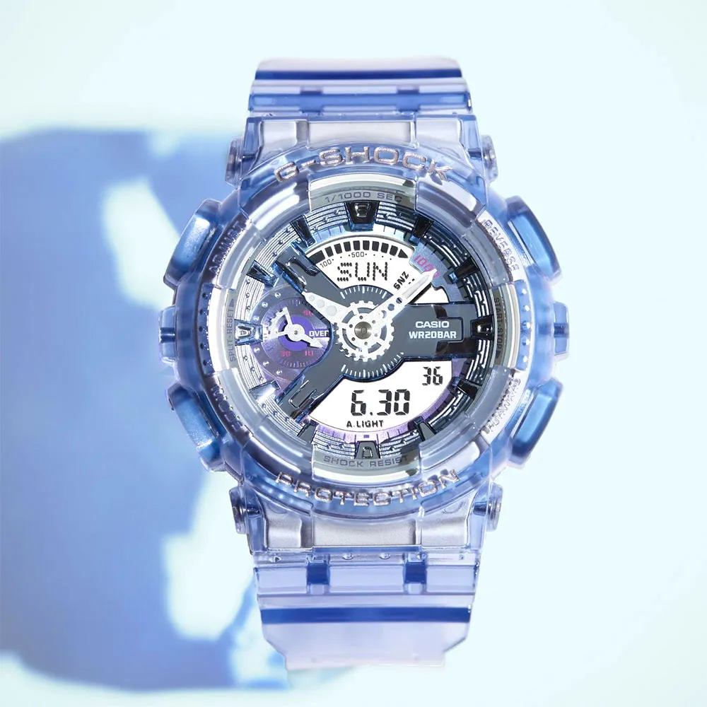 【CASIO】卡西歐 G-SHOCK系列 半透明果凍感電子錶 (藍_DW-6900LS-2) 歷史價格詳細信息