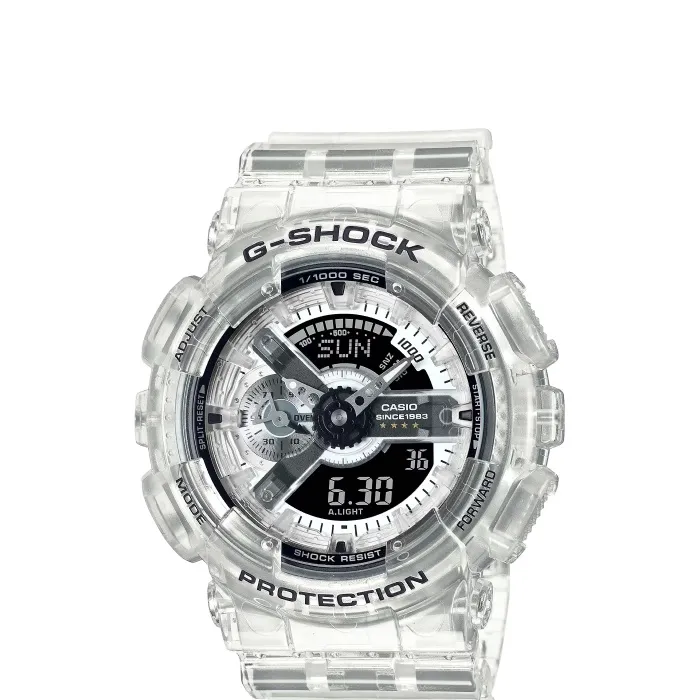 CASIO G-SHOCK 透明系列農家橡樹計時錶/GA-2100SKE-7A 歷史價格詳細信息