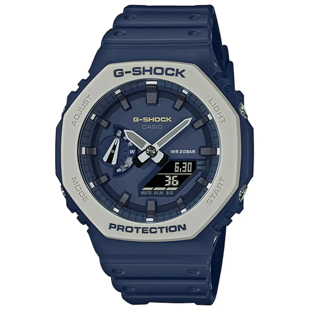 【CASIO】G-SHOCK 亮眼配色八角雙顯錶-黑X綠迷彩 (GA-2100SU-1A) 歷史價格詳細信息