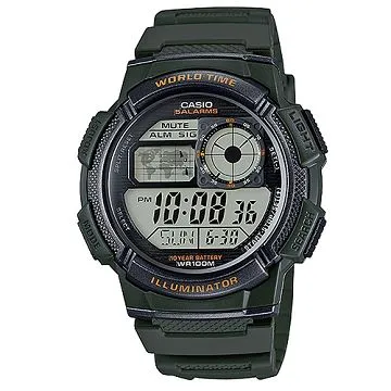 CASIO 10年電力運動數位潮流腕錶AE-1000W-4B 歷史價格詳細信息