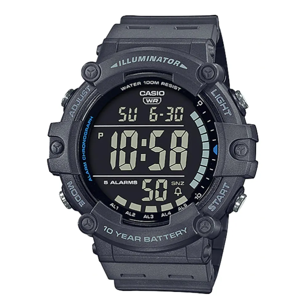 CASIO 10年電力電子錶款.防水100米、世界時間、計時碼錶AE-1300WH-1A2.AE-1300WH 歷史價格詳細信息