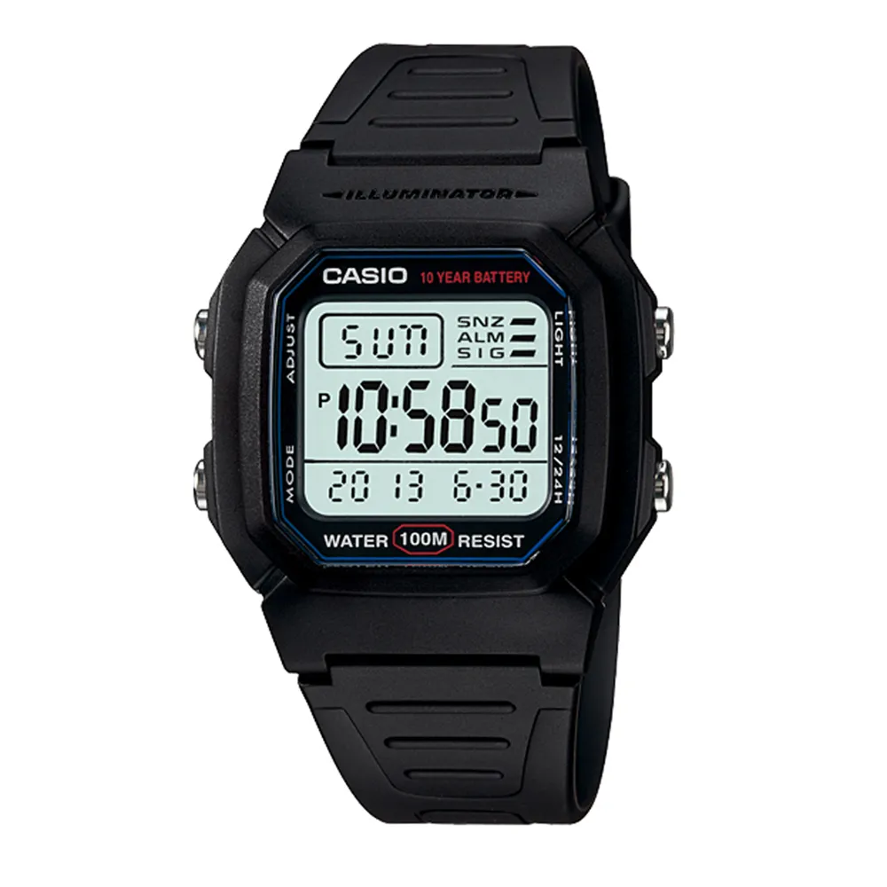 CASIO 黑炫風城市經典電子錶 -黃框 歷史價格詳細信息