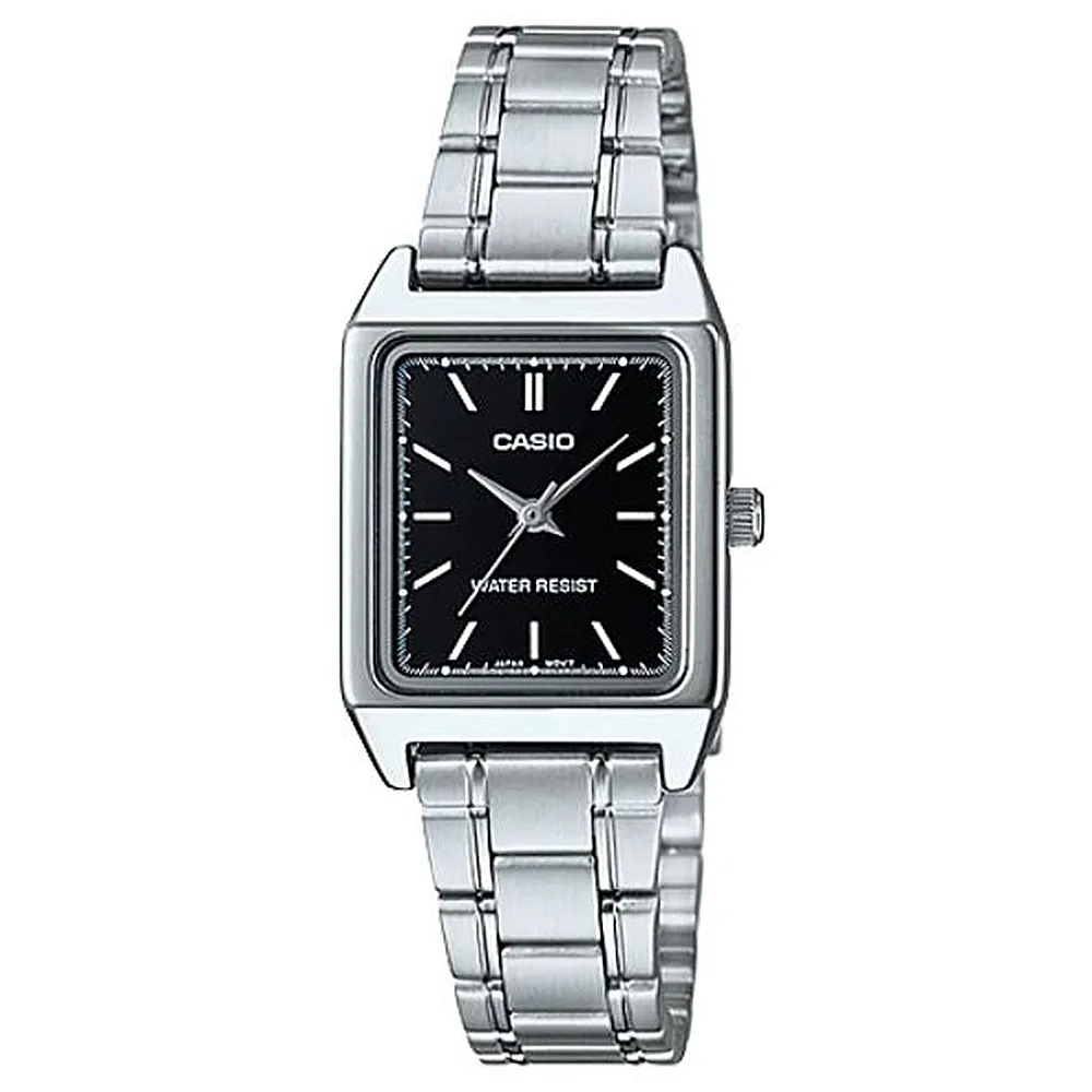 【CASIO】小巧淑女方形不鏽鋼腕錶-白面羅馬時刻(LTP-V007D-7B) 歷史價格詳細信息