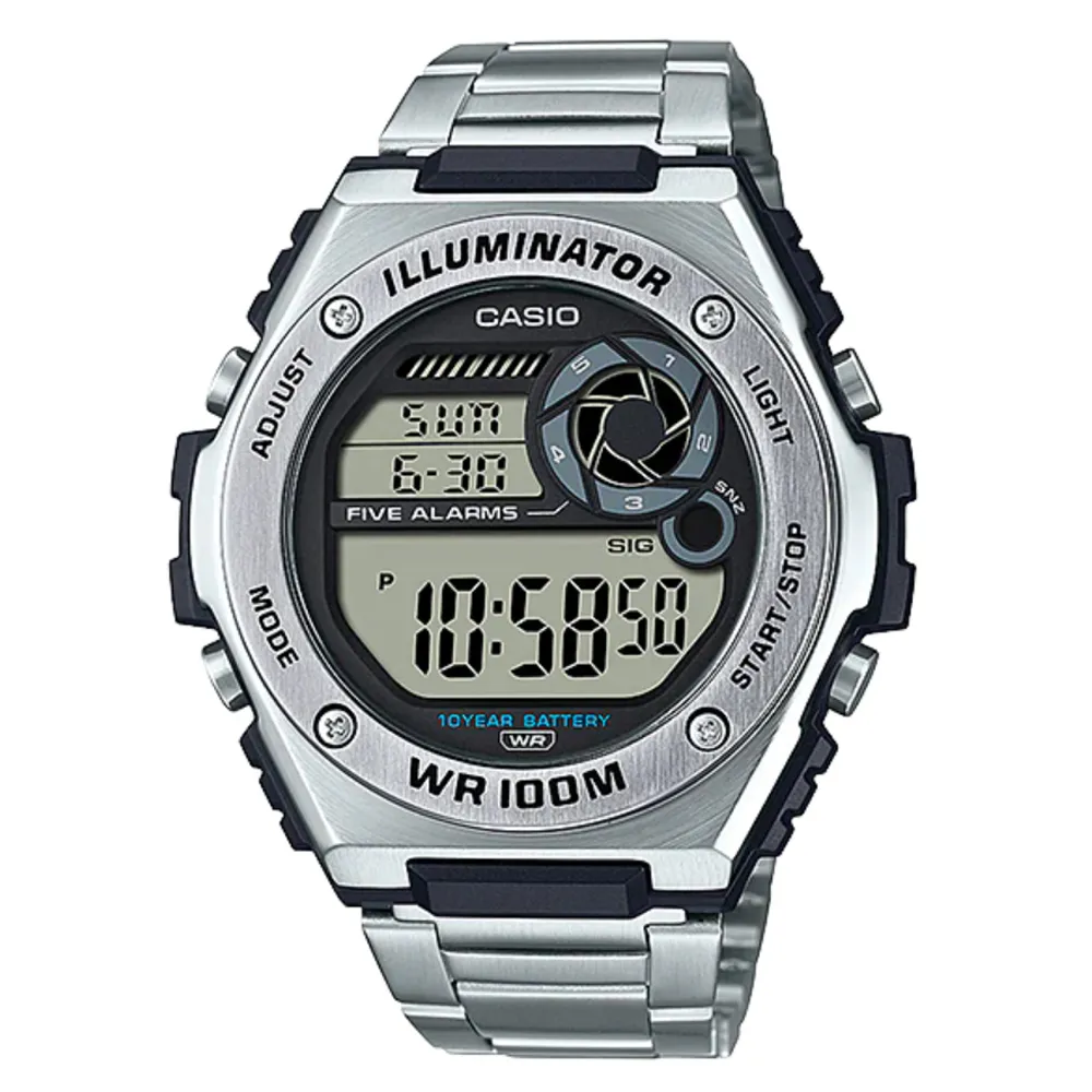 【CASIO】MWD-100HD-1A 10年電力電子錶款/經典百搭/男女通用款/50mm【第一鐘錶】 歷史價格詳細信息