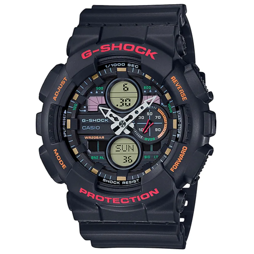 CASIO G-SHOCK 復古時尚防磁雙顯計時錶/GA-100PC-7A2 歷史價格詳細信息