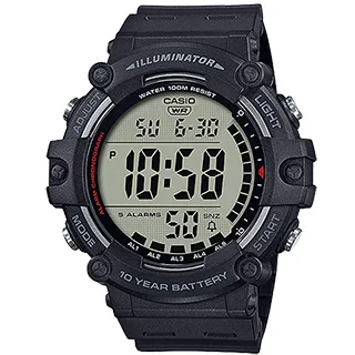 CASIO 10年電力電子錶款.防水100米、世界時間、計時碼錶AE-1300WH-1A2.AE-1300WH 歷史價格詳細信息