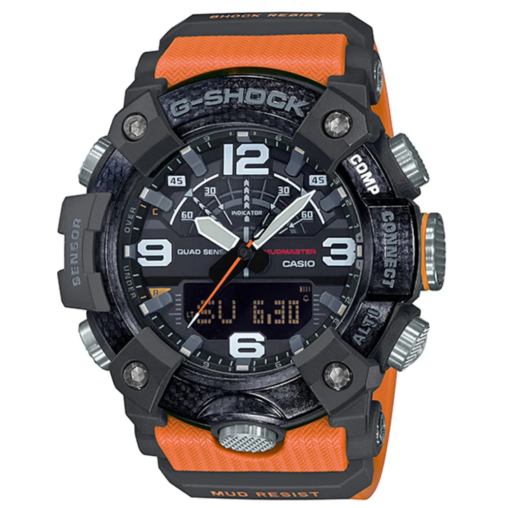 【CASIO】G-SHOCK  碳纖維強化防塵和防泥設計藍芽錶-灰(GG-B100-8A) 歷史價格詳細信息