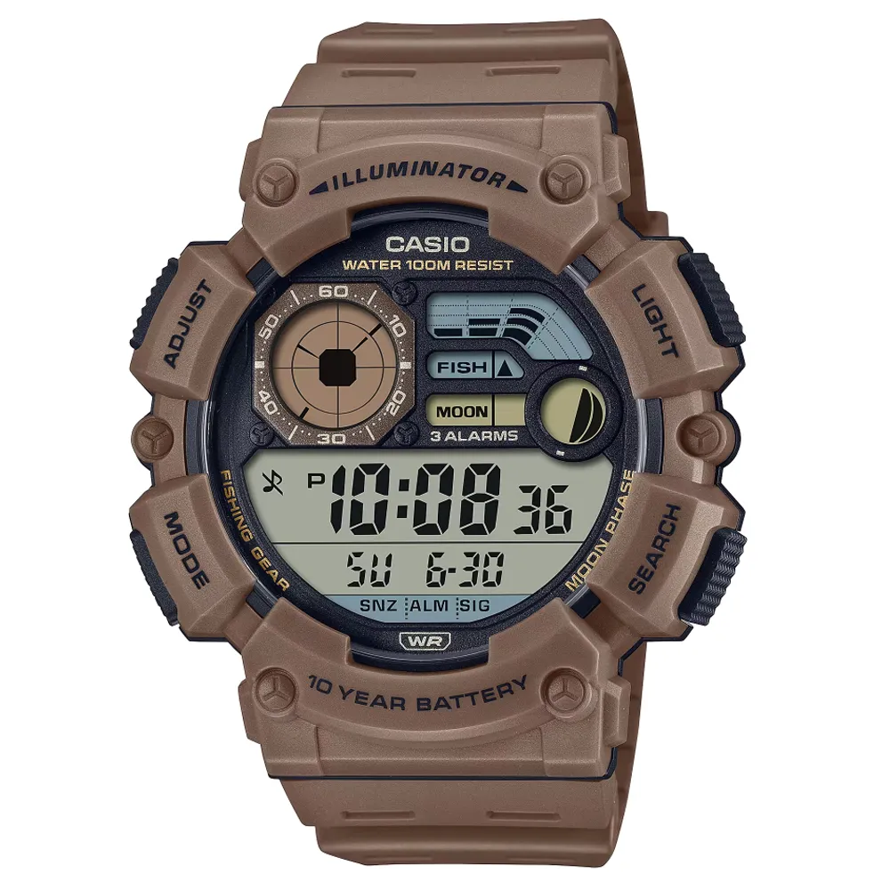 CASIO 大液晶野戰電子錶 AE-1500WHX-1A 歷史價格詳細信息