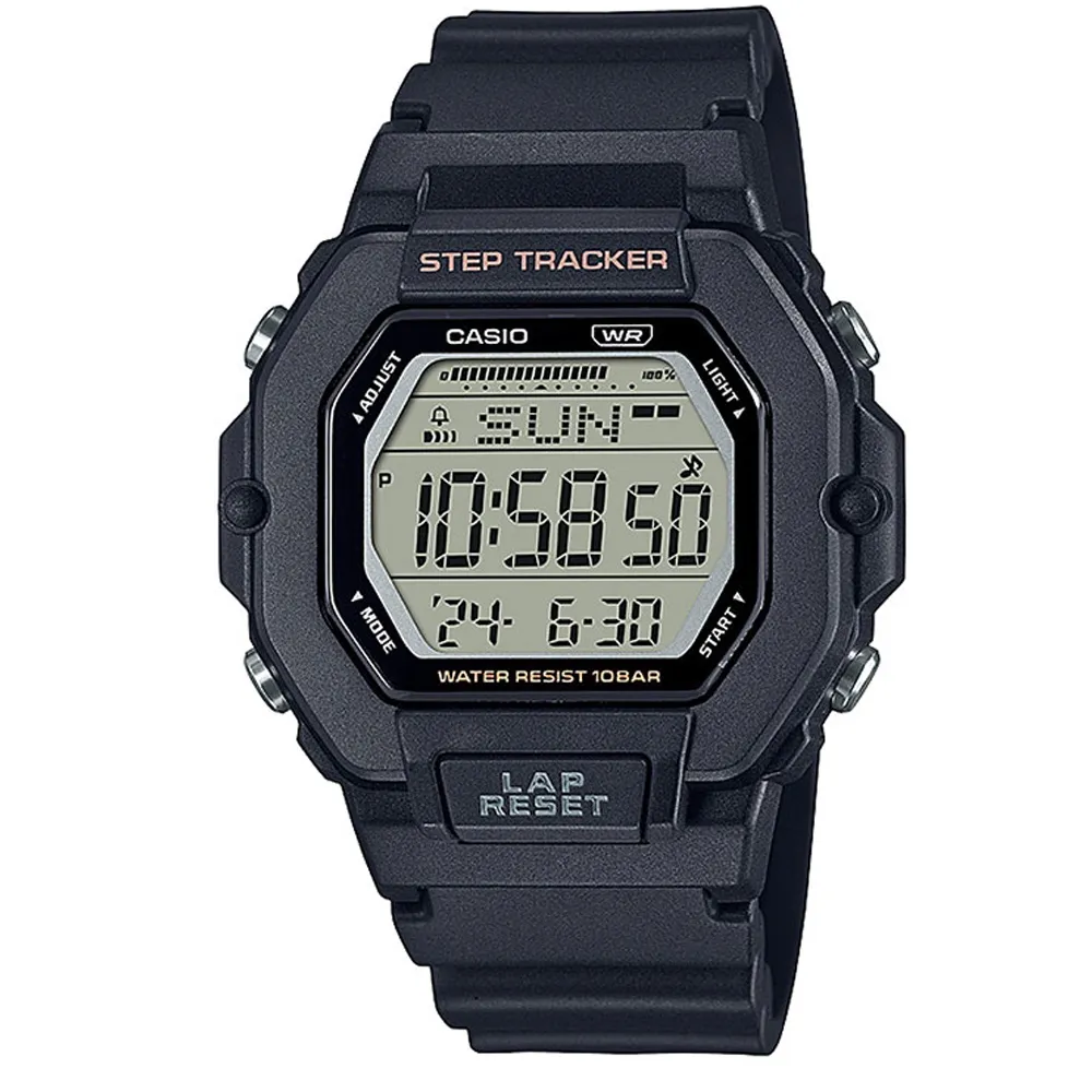 CASIO 簡約舒適大螢幕顯示跑步訓練運動錶-莫蘭迪粉色/蓮藕粉(LWS-2200H-4A) 歷史價格詳細信息