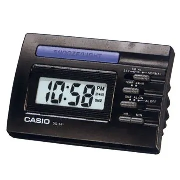 CASIO 數字小型電子鬧鐘(黑) 歷史價格詳細信息