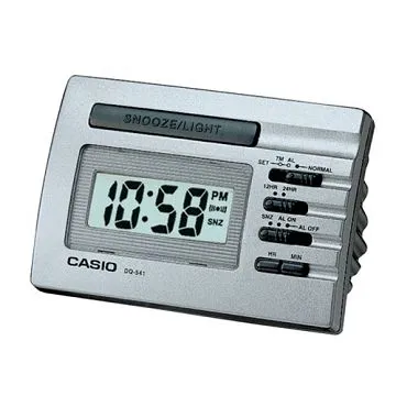CASIO 數字小型電子鬧鐘(黑) 歷史價格詳細信息