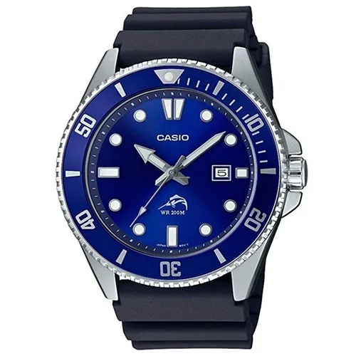 CASIO槍魚 類勞力士黑水鬼200米防水錶款 鄉民激推評價神錶【現貨】保證正品 附台灣公司貨保固卡MDV-106系列 歷史價格詳細信息