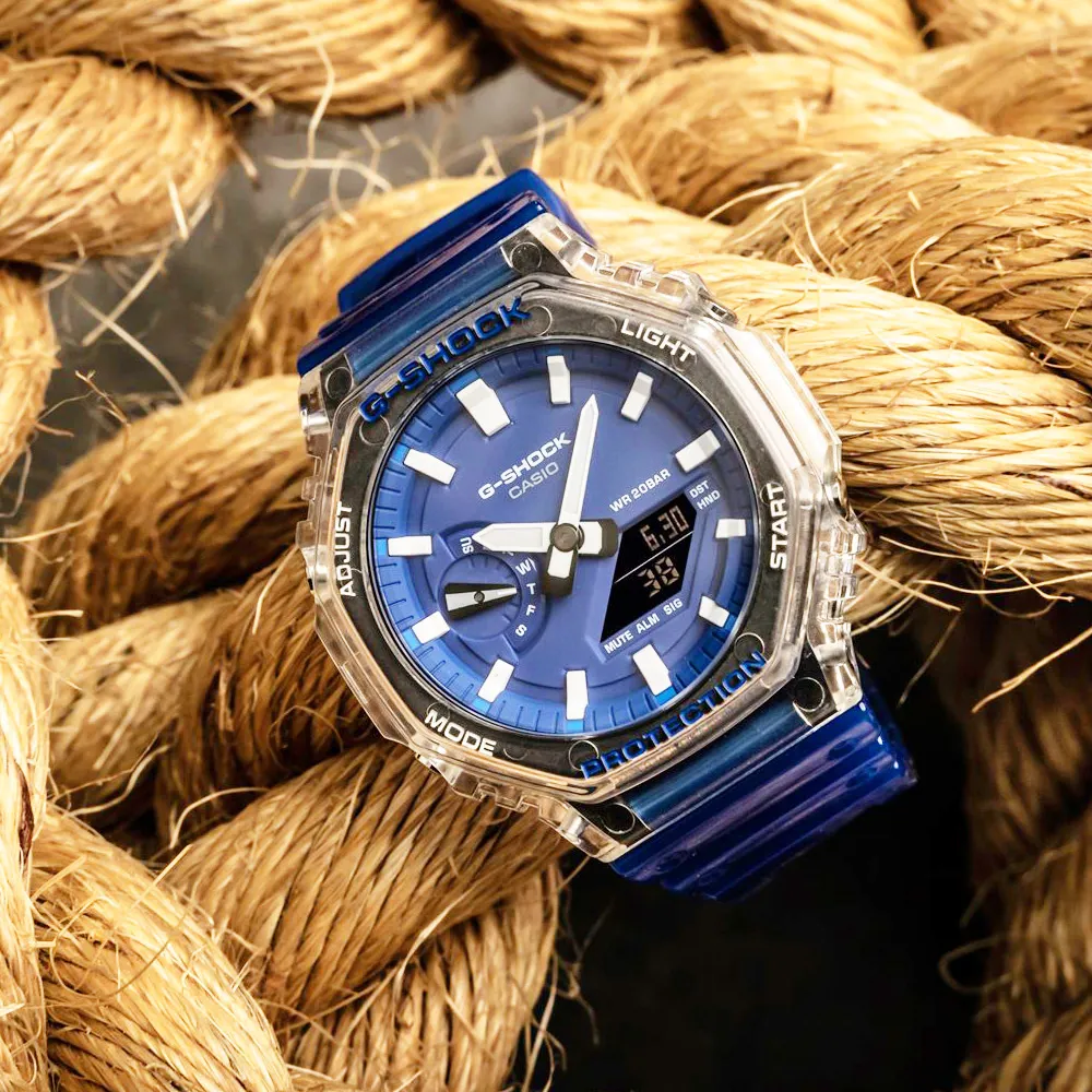 G-SHOCK / GA-2100NC-3A / 卡西歐 CASIO [ 官方直營 ] 礦物色調 散發自然樸實風格 歷史價格詳細信息