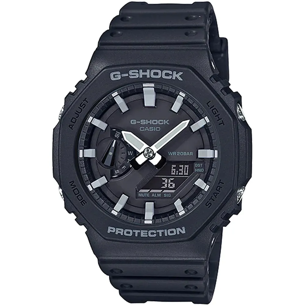 CASIO G-SHOCK 極簡風防水200米計時錶/灰/GA-2110ET-8A 歷史價格詳細信息