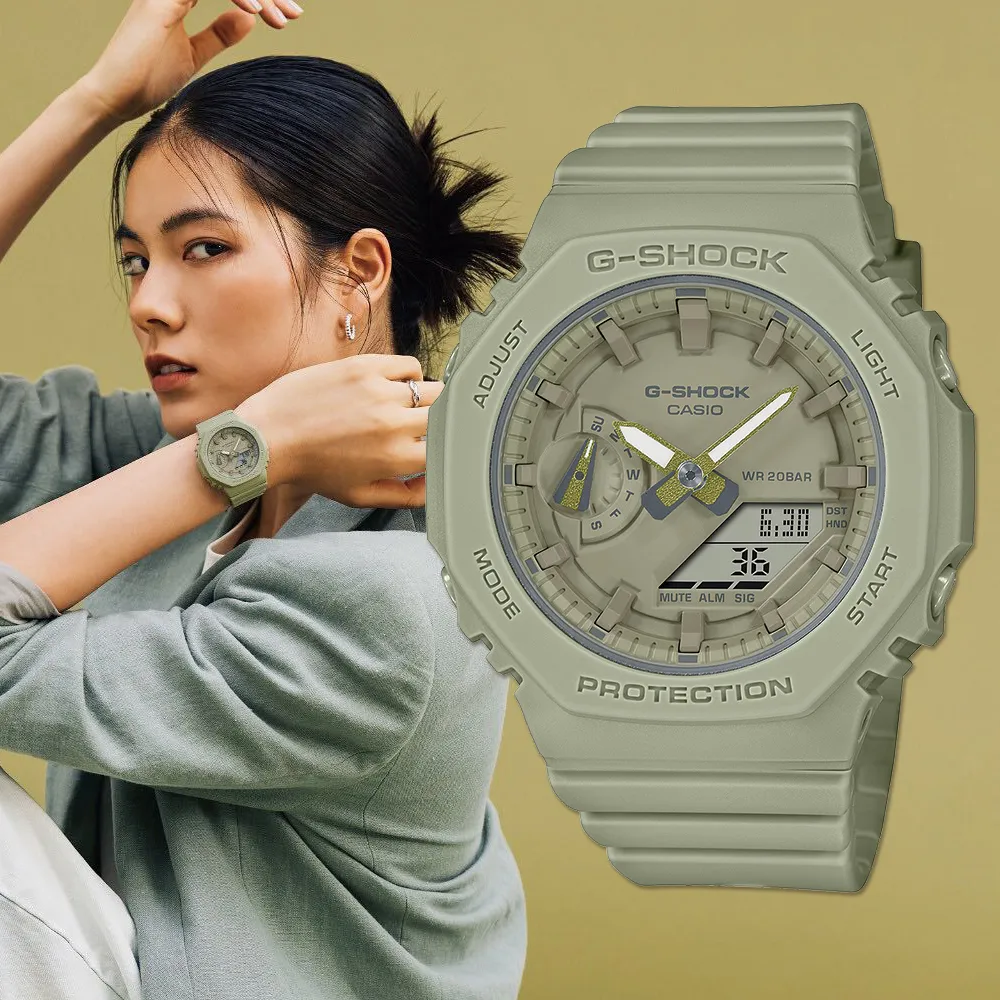 G-SHOCK / GMA-S2100GA-3A / 卡西歐 CASIO [ 官方直營 ] 纖薄精巧指針數位 歷史價格詳細信息