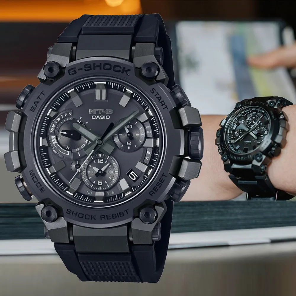 【CASIO卡西歐】MTG-B3000D-1A9創新剛毅風格太陽能金色離子鍍潮流腕表 50.9mm 歷史價格詳細信息