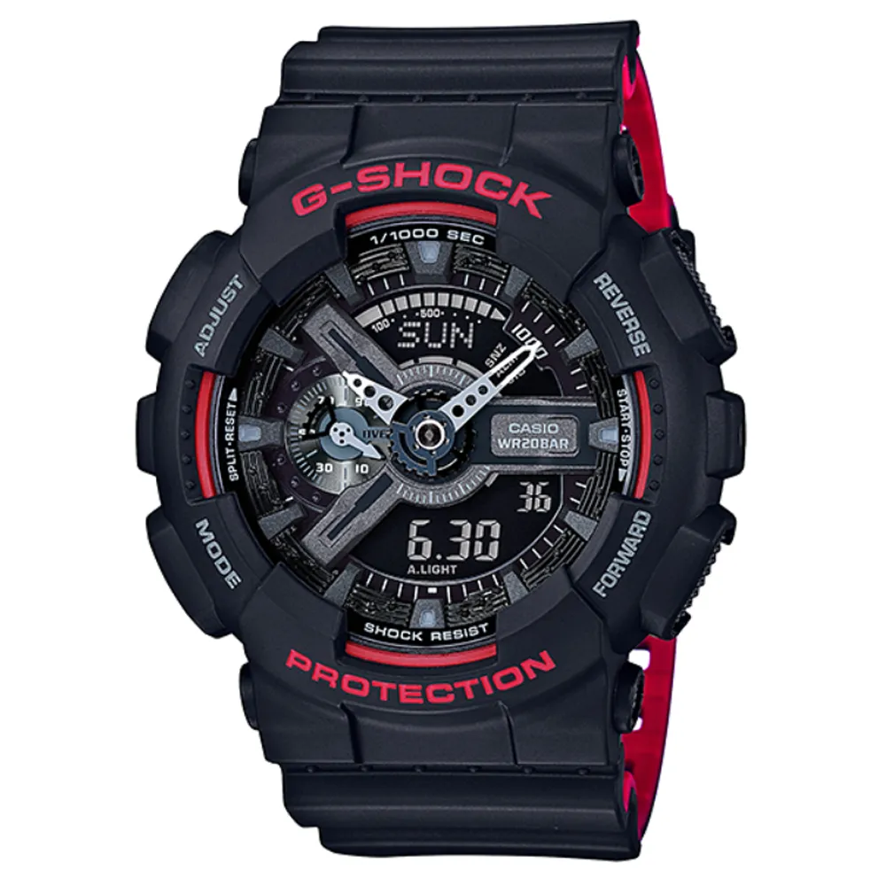 G-SHOCK 絕對強悍系列3D立體整點時刻搶眼視覺雙顯錶 GA-700-1B 歷史價格詳細信息