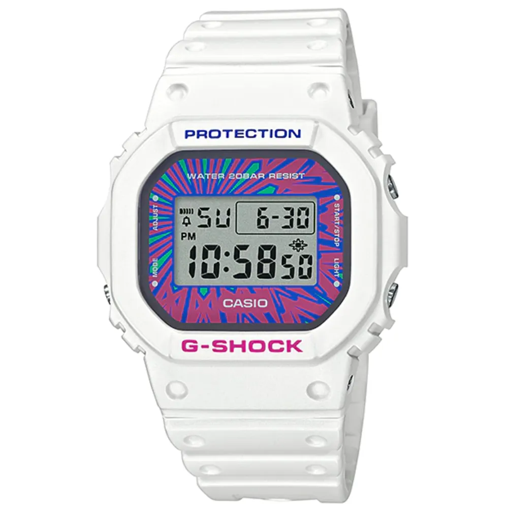 【CASIO G-SHOCK】繽紛色彩派對風格八角雙顯時尚腕錶-經典黑/GA-B2100FC-1A 歷史價格詳細信息