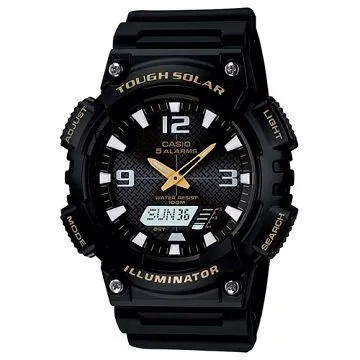 【CASIO 】太陽動能雙顯數位雙顯錶-黑面白針 歷史價格詳細信息