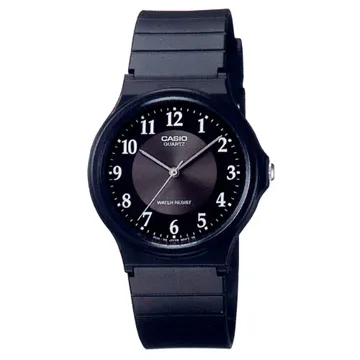 CASIO 超輕圓形數字錶(黑面黑圈白字) 歷史價格詳細信息