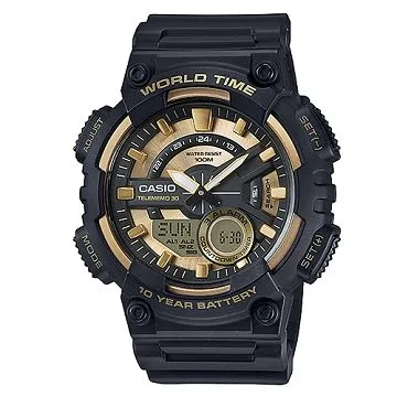 CASIO 十年電力復古潮流雙顯電子錶AEQ-110BW-9A 歷史價格詳細信息