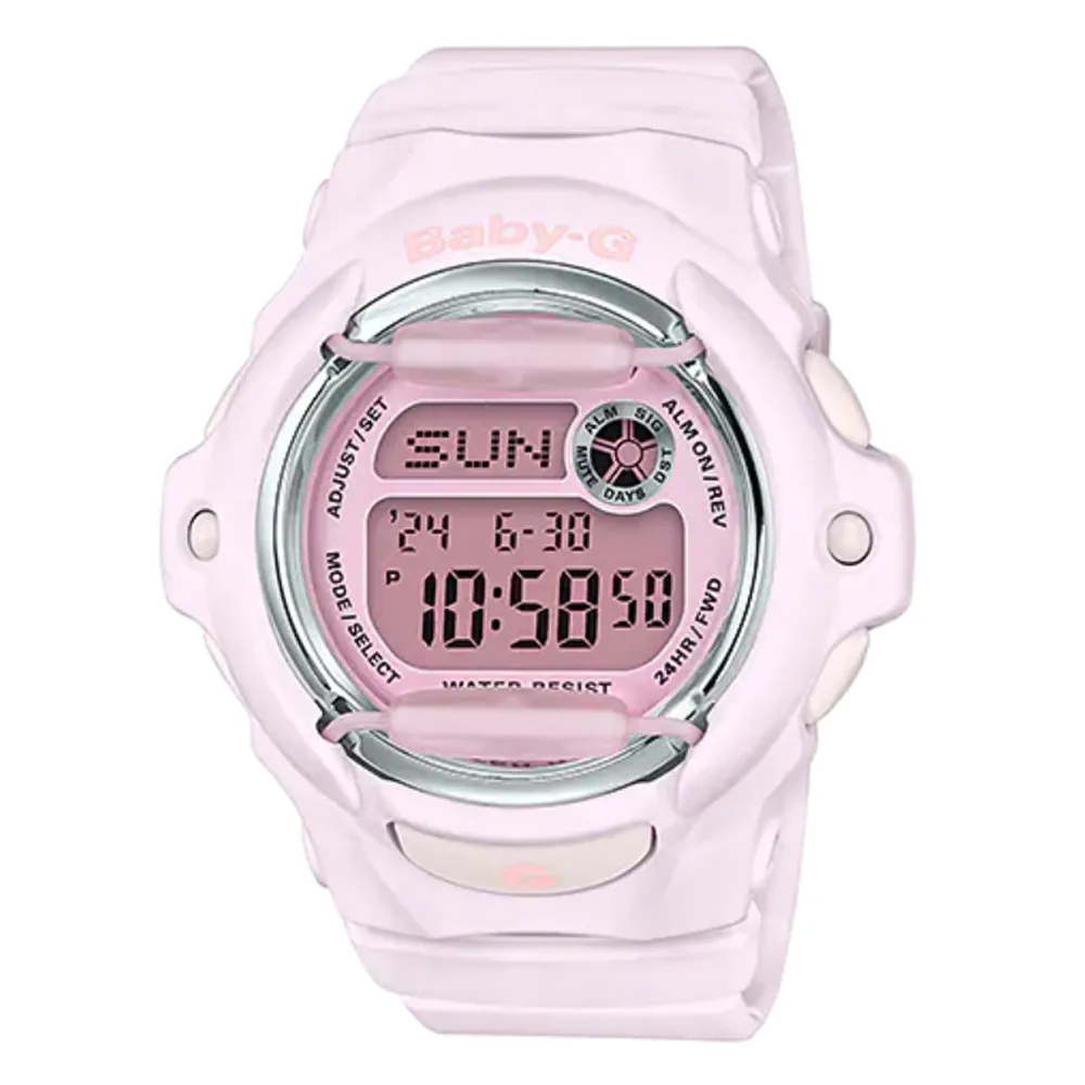 【CASIO】BABY-G  甜美魅力吸金派對休閒運動錶-金面(BG-6901-1)正版宏崑公司貨 歷史價格詳細信息