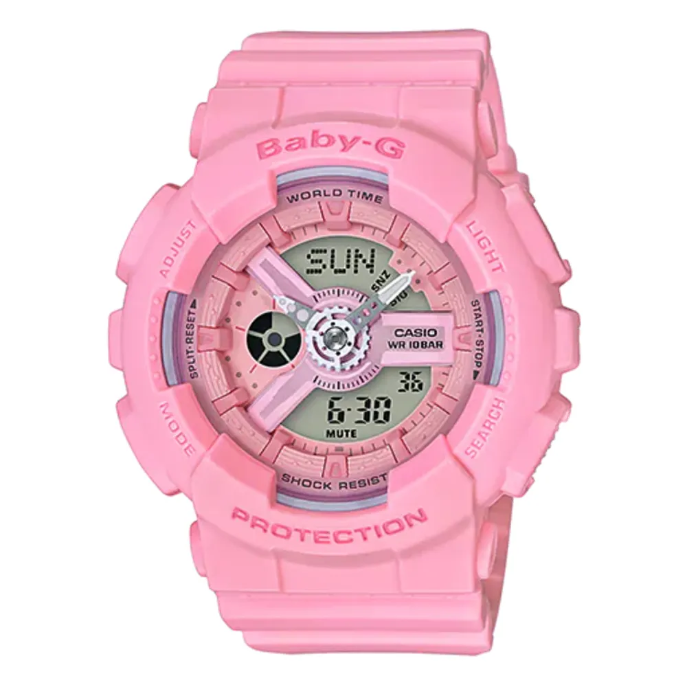 【CASIO】BABY-G BA-110 系列暢銷雙顯款/ /43mm/五款可選【第一鐘錶眼鏡】 歷史價格詳細信息