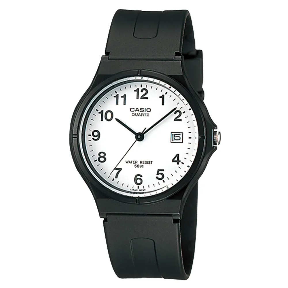 CASIO 超輕薄感時尚指針錶-數字黑面 歷史價格詳細信息