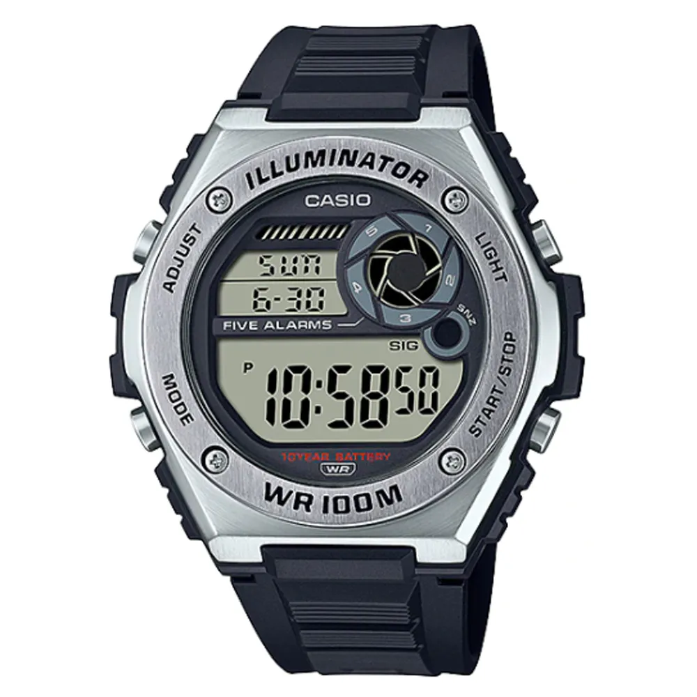 【CASIO】MWD-100HD-1A 10年電力電子錶款/經典百搭/男女通用款/50mm【第一鐘錶】 歷史價格詳細信息