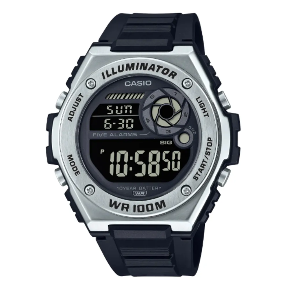 【CASIO】MWD-100HD-1A 10年電力電子錶款/經典百搭/男女通用款/50mm【第一鐘錶】 歷史價格詳細信息