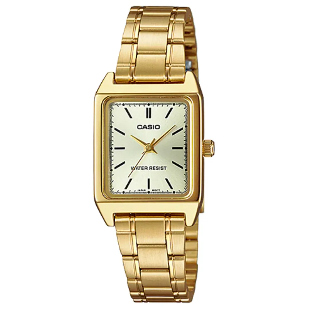 【CASIO】小巧淑女方形不鏽鋼腕錶-白面羅馬時刻(LTP-V007D-7B) 歷史價格詳細信息