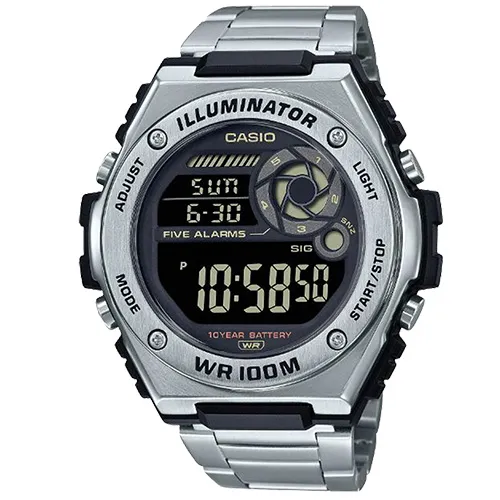 【CASIO】MWD-100HD-1A 10年電力電子錶款/經典百搭/男女通用款/50mm【第一鐘錶】 歷史價格詳細信息