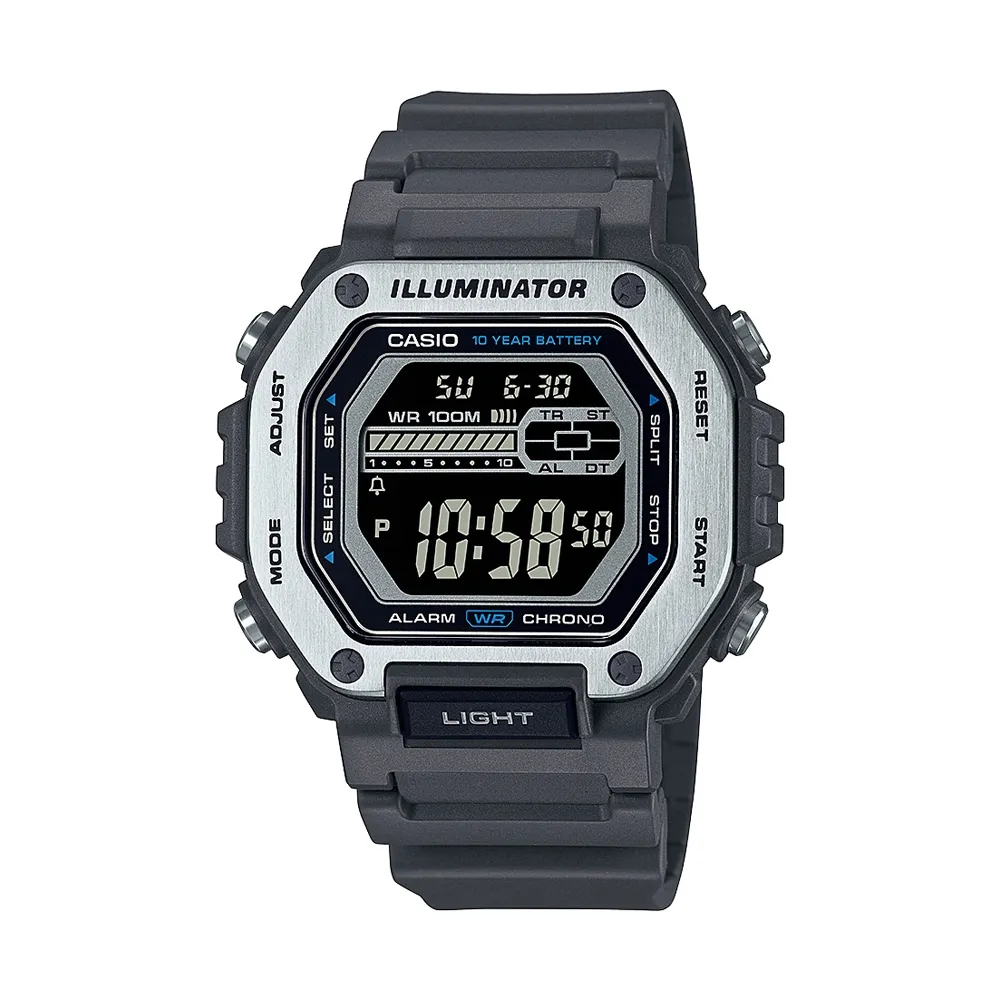 【CASIO】MWD-110H-1AV 10年電力電子錶款/經典百搭/男女通用款/47mm【第一鐘錶】 歷史價格詳細信息