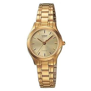 【CASIO 】時尚輝煌指針淑女錶(白面)LTP-1275SG-7B 歷史價格詳細信息