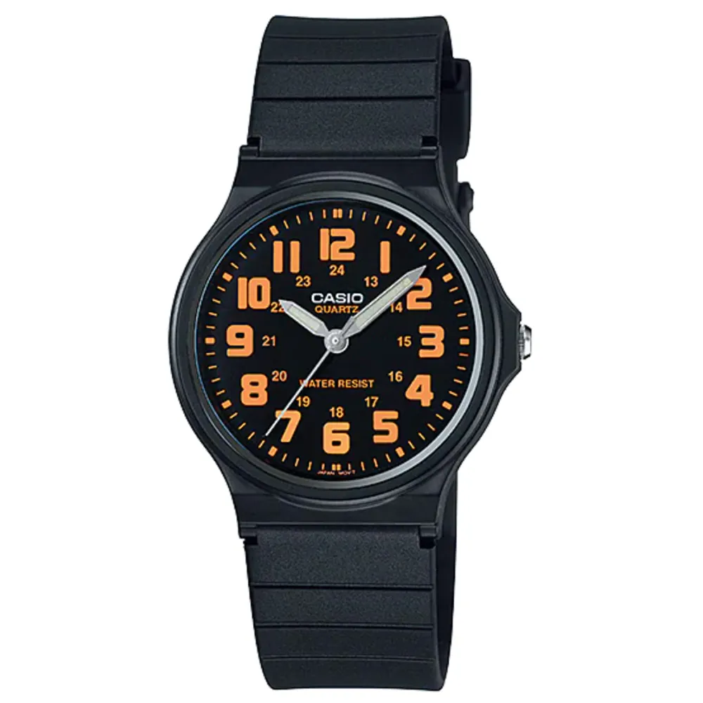 CASIO 新超輕巧經典圓形數字指針錶(黑面白字) 歷史價格詳細信息