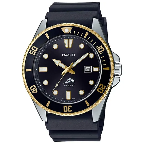 CASIO槍魚 類勞力士黑水鬼200米防水錶款 鄉民激推評價神錶【現貨】保證正品 附台灣公司貨保固卡MDV-106系列 歷史價格詳細信息