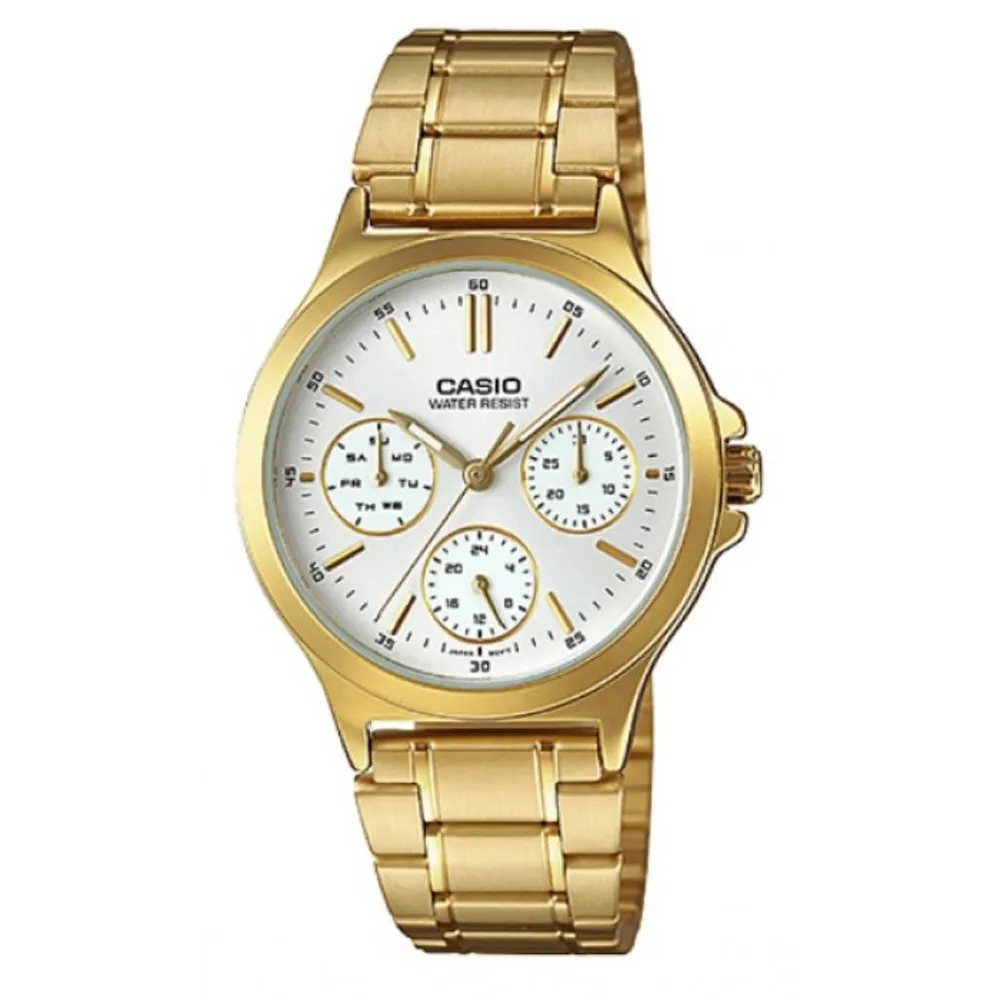 【CASIO】金典優雅英式腕錶-羅馬金面 (LTP-V006G-9B)正版宏崑公司貨 歷史價格詳細信息