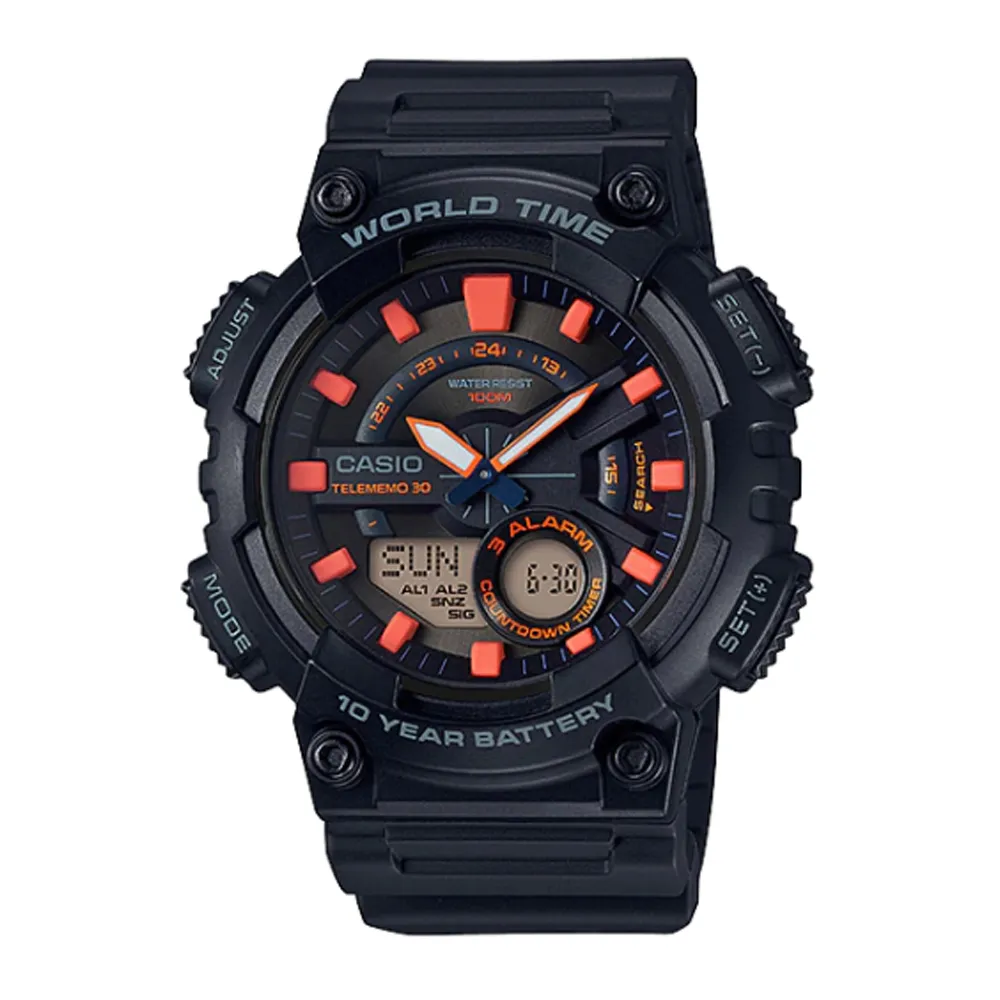 【CASIO 】十年電力指針數位雙顯運動錶-卡其綠(HDC-700-3A3) 歷史價格詳細信息